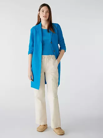 OUÍ | Manteau en laine | blau